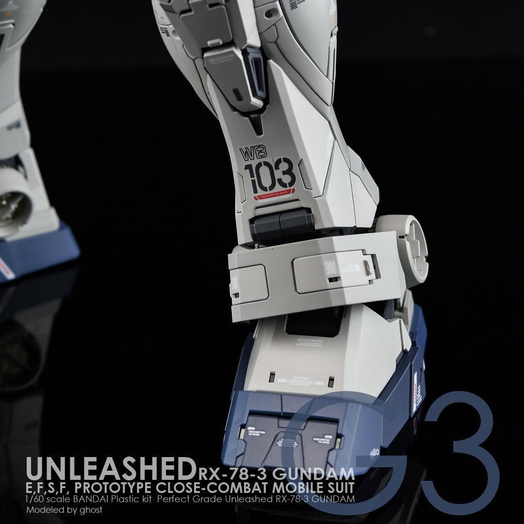CD-P19-G3 - PG 1/60 RX-78-2 G3 Unleashed Water Decal [2021] [G-REWORK] - Show Me What You Bot