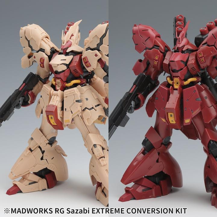 GK05-SAZABI - RG 1/144 Sazabi GK Conversion Kit [Madworks] - Show Me What You Bot