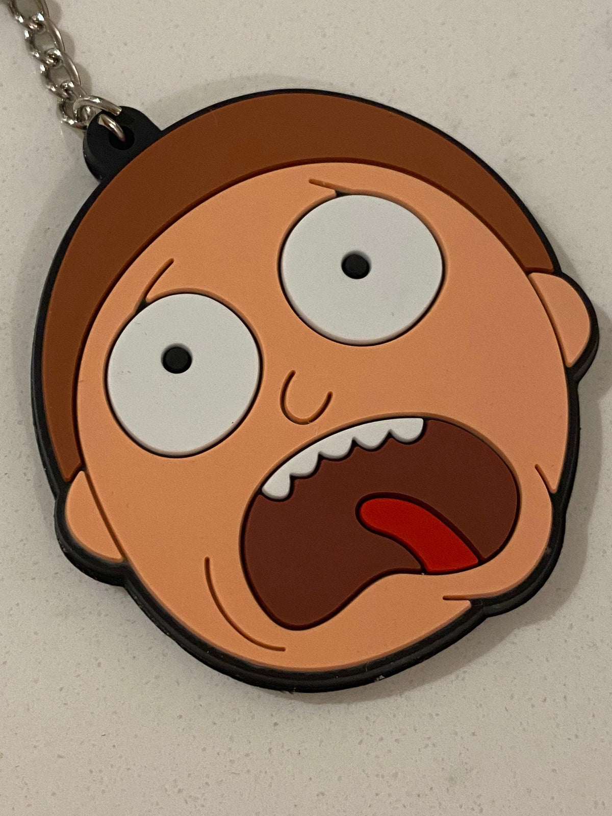 Rick & Morty Key Chain - Morty - Show Me What You Bot