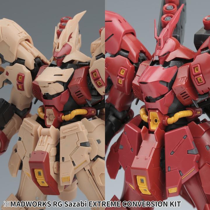 GK05-SAZABI - RG 1/144 Sazabi GK Conversion Kit [Madworks] - Show Me What You Bot