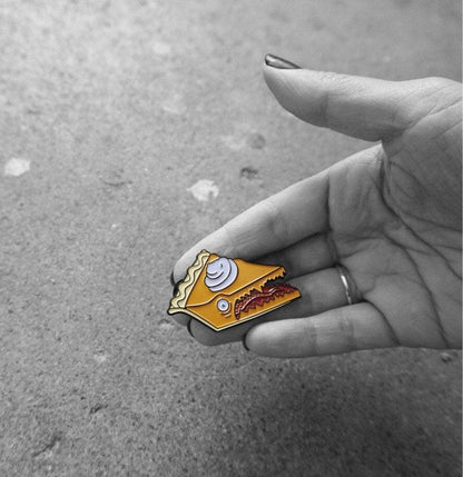 Pumpkin Spiced Monster | Enamel Pin by Megz Majewski - Show Me What You Bot