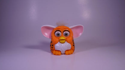 Stomping Furby [Orange Spotted] - Vintage Mcdonald's Toy - Show Me What You Bot