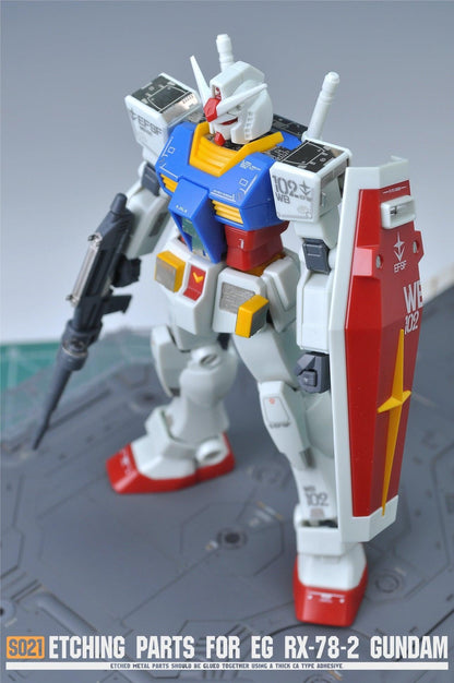 S21 - EG 1/144 RX-78-2 Gundam Photo Etch Parts + Water Decal [Madworks] - Show Me What You Bot