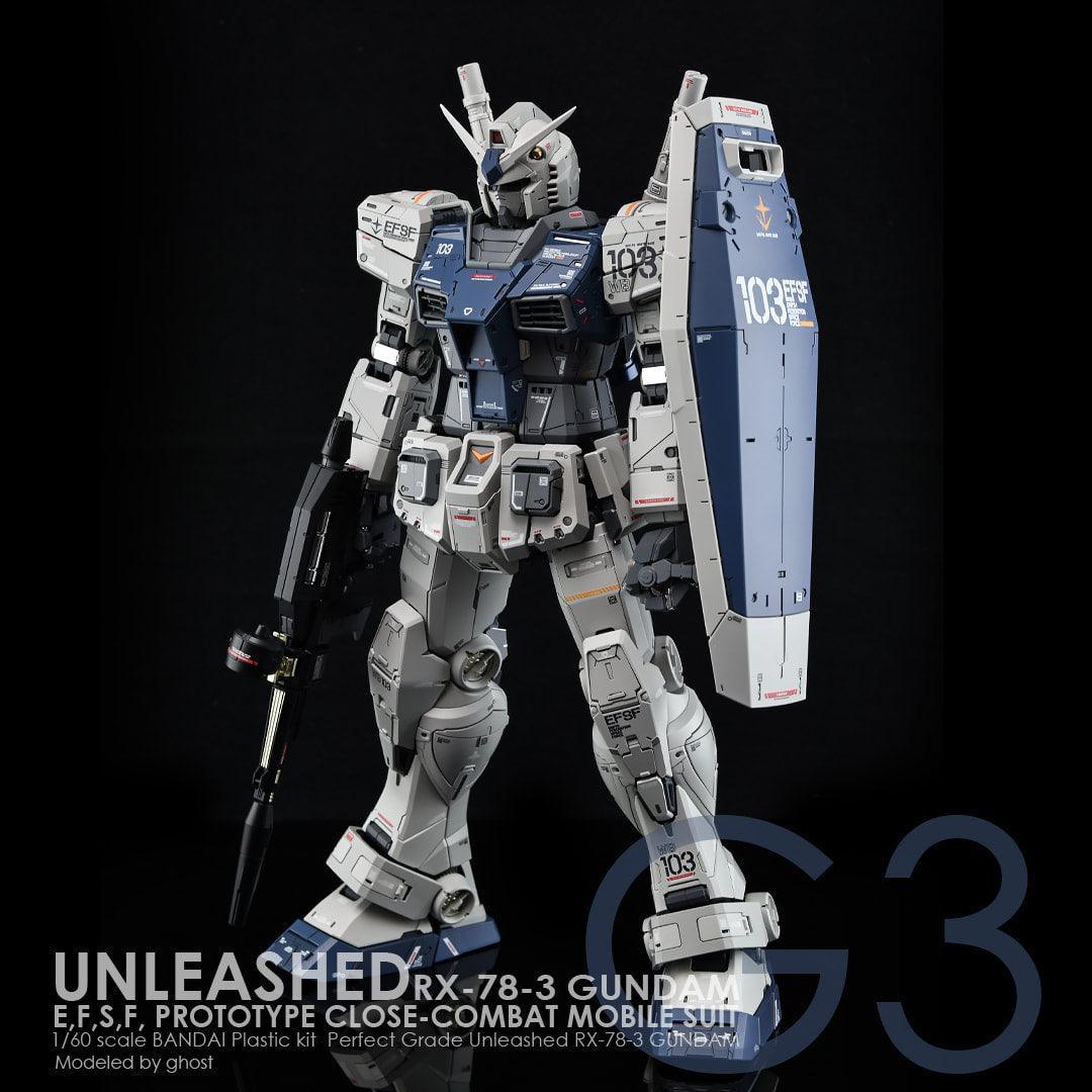 CD-P19-G3 - PG 1/60 RX-78-2 G3 Unleashed Water Decal [2021] [G-REWORK] - Show Me What You Bot