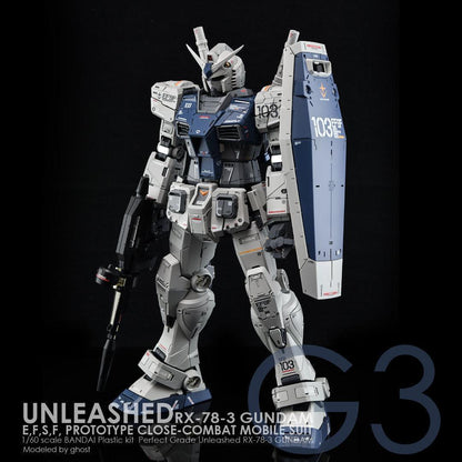 CD-P19-G3 - PG 1/60 RX-78-2 G3 Unleashed Water Decal [2021] [G-REWORK] - Show Me What You Bot