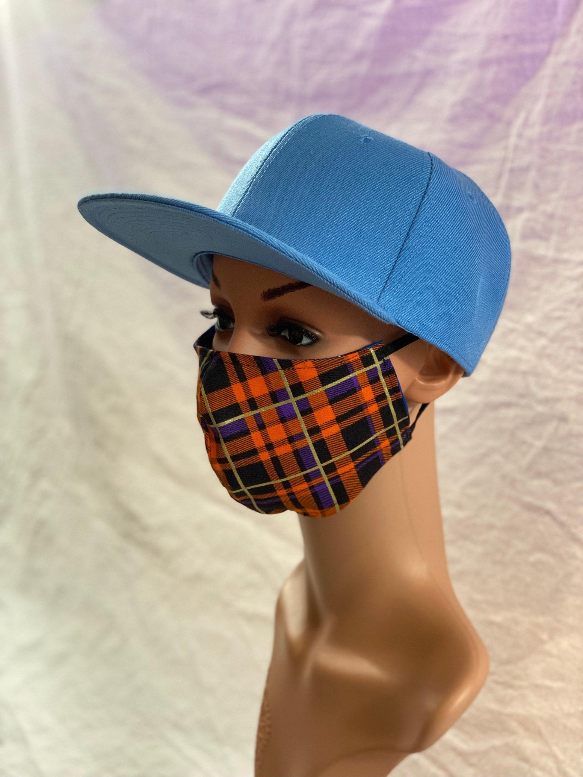 Spooky Night - Reversible Cotton Mask by Brim Reaper Customs (M) - Show Me What You Bot