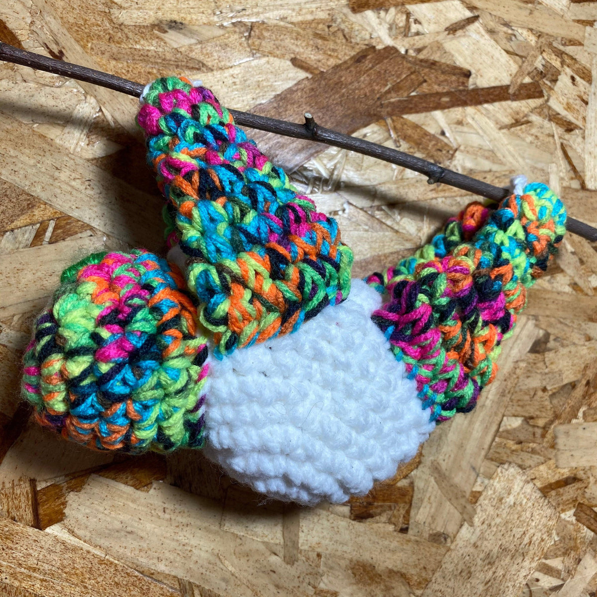 Technicolour Dream Sloth - Hanging Tool Caddy - Show Me What You Bot