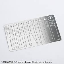 MT13 - Photo Etch Sanding Board [Madworks] - Show Me What You Bot