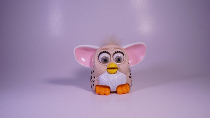 Stomping Furby [Tan Spotted] - Vintage Mcdonald's Toy - Show Me What You Bot