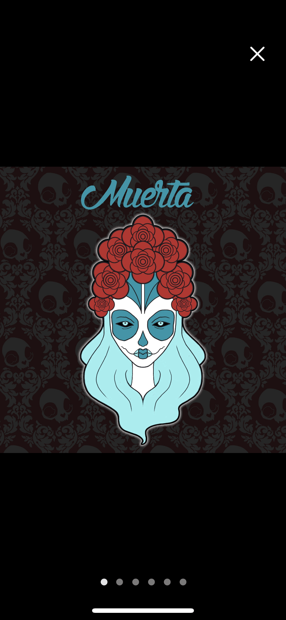 Muerta | Enamel Pin by Megz Majewski - Show Me What You Bot