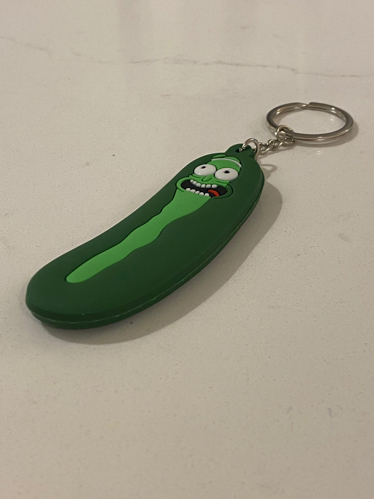 Rick & Morty Key Chain - Pickle Rick - Show Me What You Bot