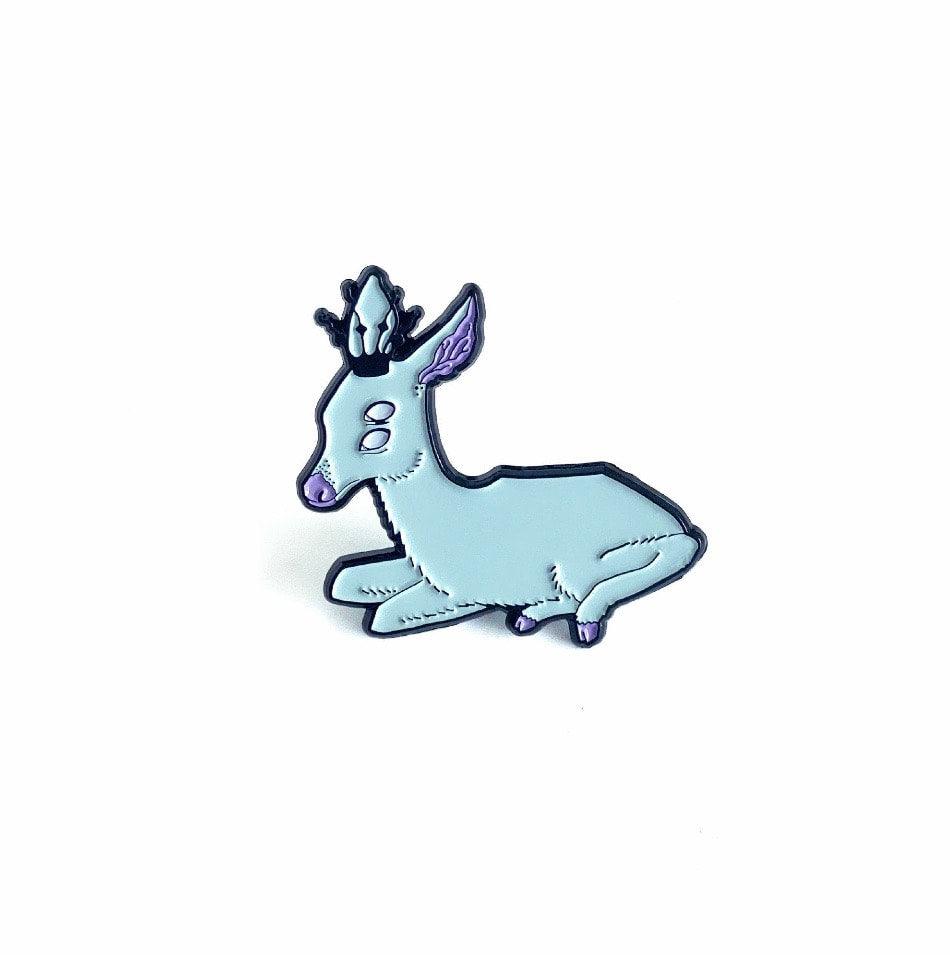 Nott | Ghost Deer Enamel Pin by Megz Majewski - Show Me What You Bot