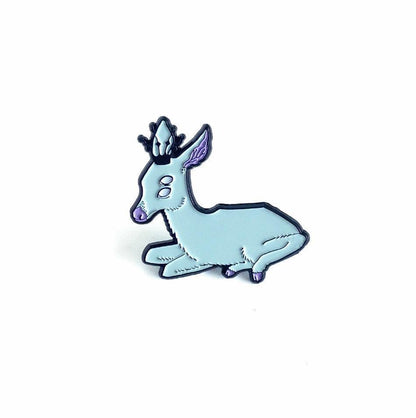 Nott | Ghost Deer Enamel Pin by Megz Majewski - Show Me What You Bot
