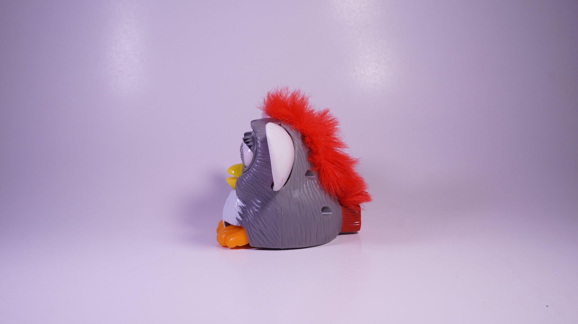 Stomping Furby [Grey and Red] - Vintage Mcdonald's Toy - Show Me What You Bot