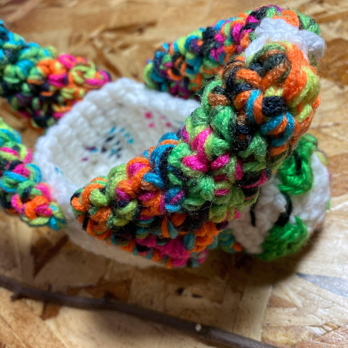 Technicolour Dream Sloth - Hanging Tool Caddy - Show Me What You Bot