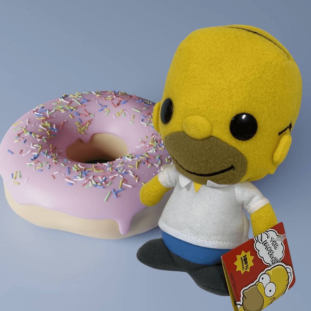 Homer Simpson | Vaulted | Funko Plushies | Matt Groening Official - Show Me What You Bot