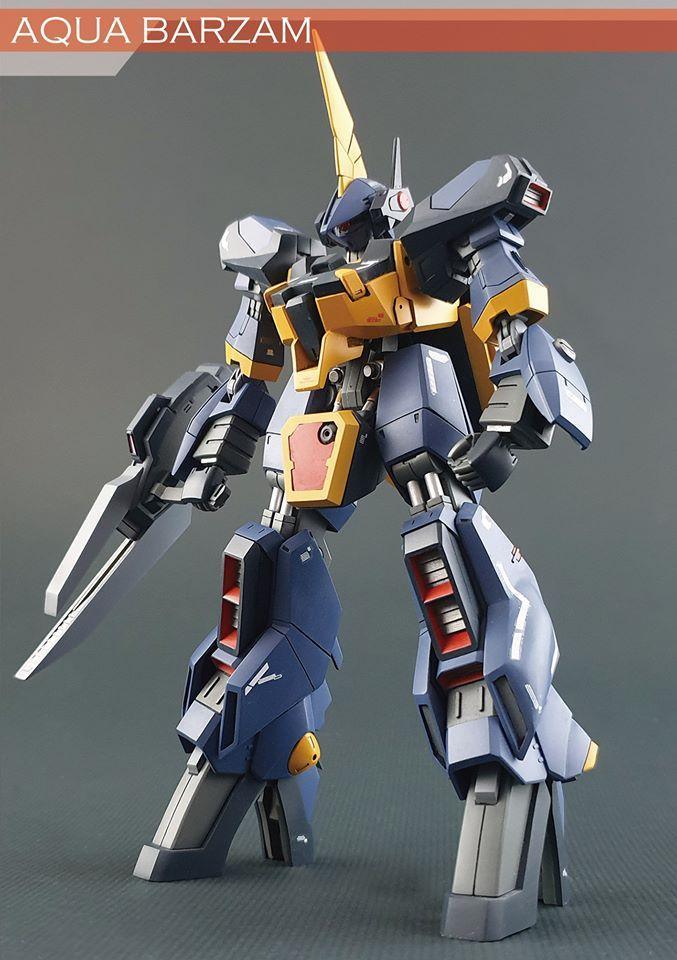 GK02-BARZAM - HG 1/144 Aqua Barzam Resin Kit [Madworks] - Show Me What You Bot