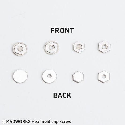 MT17 Photo Etch Hex Head Cap Screw (Nuts & Bolts) (1.0-1.3mm) [Madworks] - Show Me What You Bot