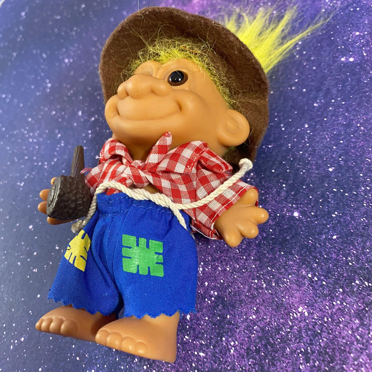Scarecrow Troll Doll | 1990's Vintage Figure - Show Me What You Bot