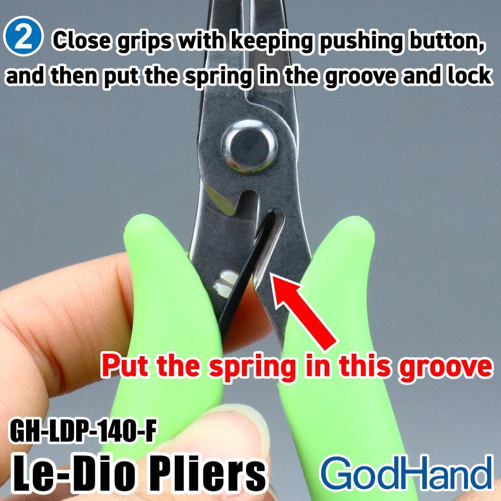 GH-LDP-140-F - Godhand Le Dio Pliers [2021] - Show Me What You Bot