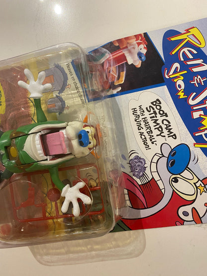 Boot Camp Stimpy | Primo Vintage Action Figure (In Box) - Show Me What You Bot