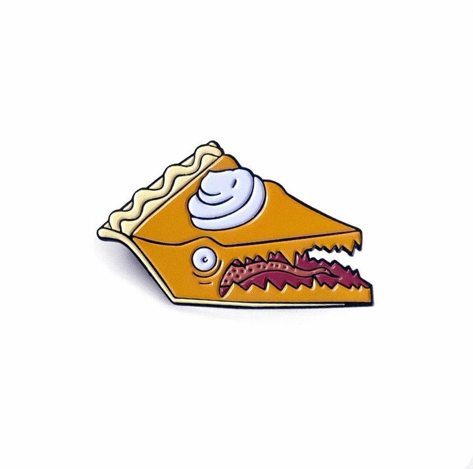 Pumpkin Spiced Monster | Enamel Pin by Megz Majewski - Show Me What You Bot