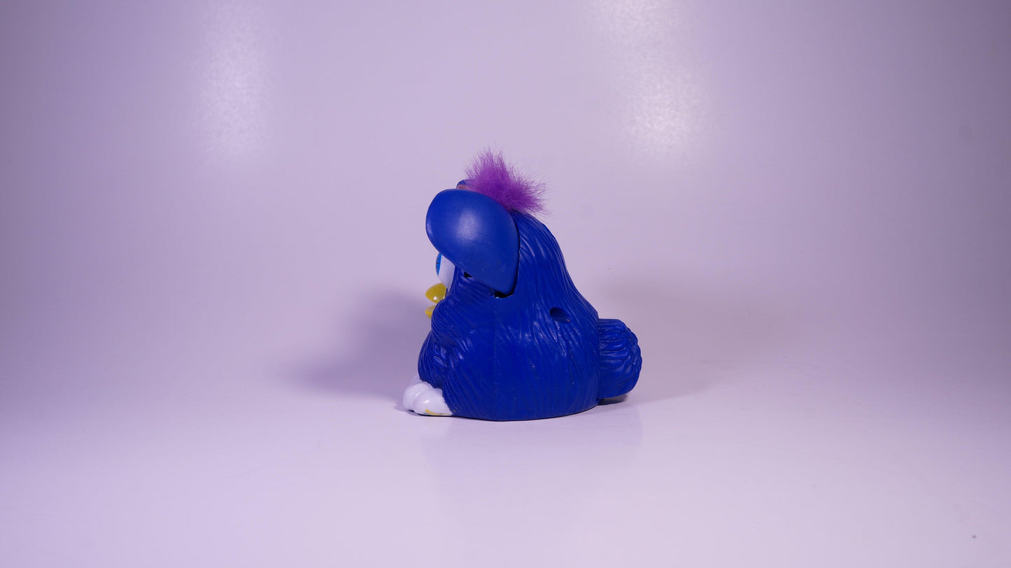 Shy Furby [Blue with Purple] - Vintage Mcdonald's Toy - Show Me What You Bot