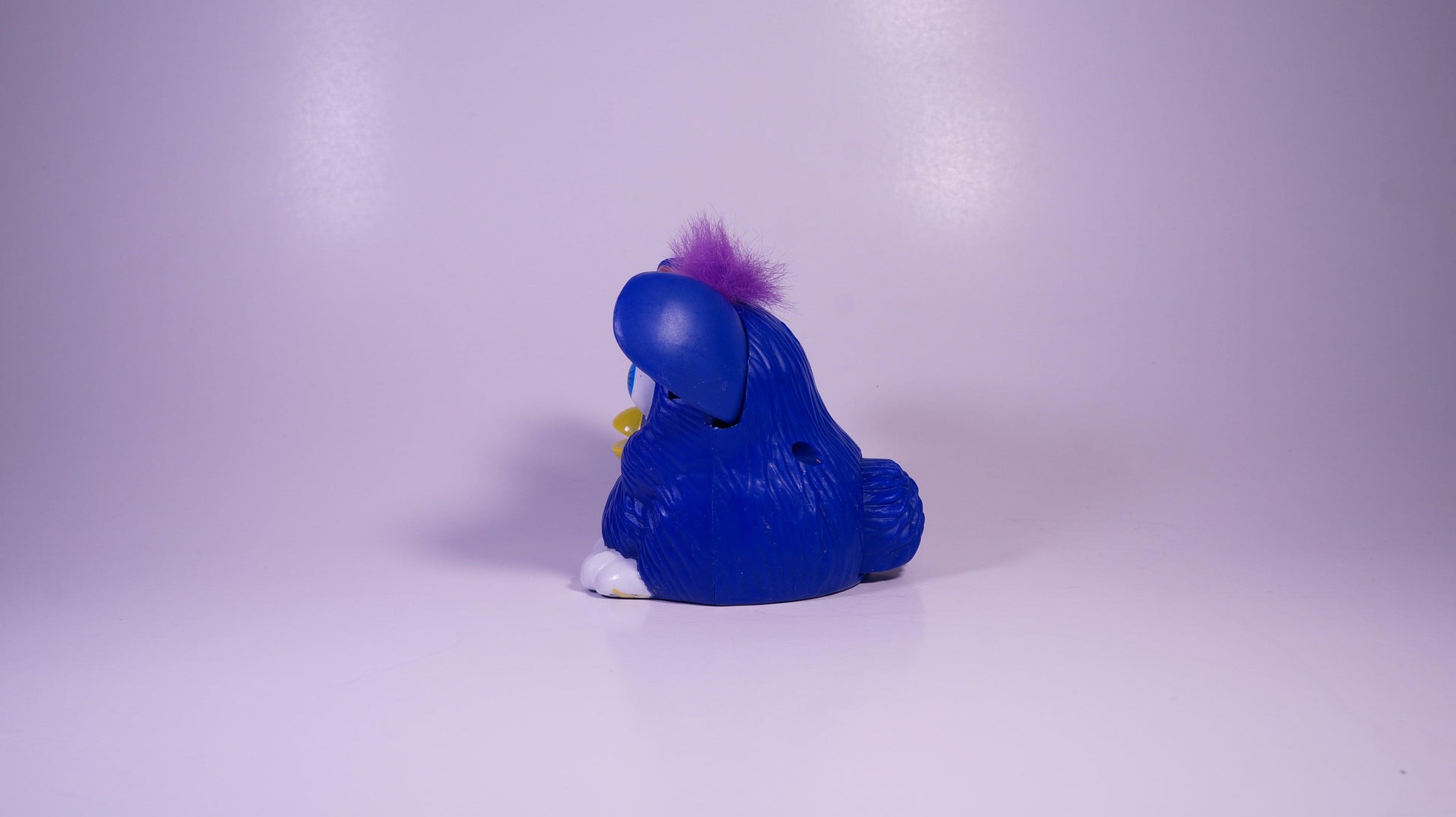 Shy Furby [Blue with Purple] - Vintage Mcdonald's Toy - Show Me What You Bot