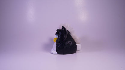 Blinking Furby [Black and White] - Vintage Mcdonald's Toy - Show Me What You Bot