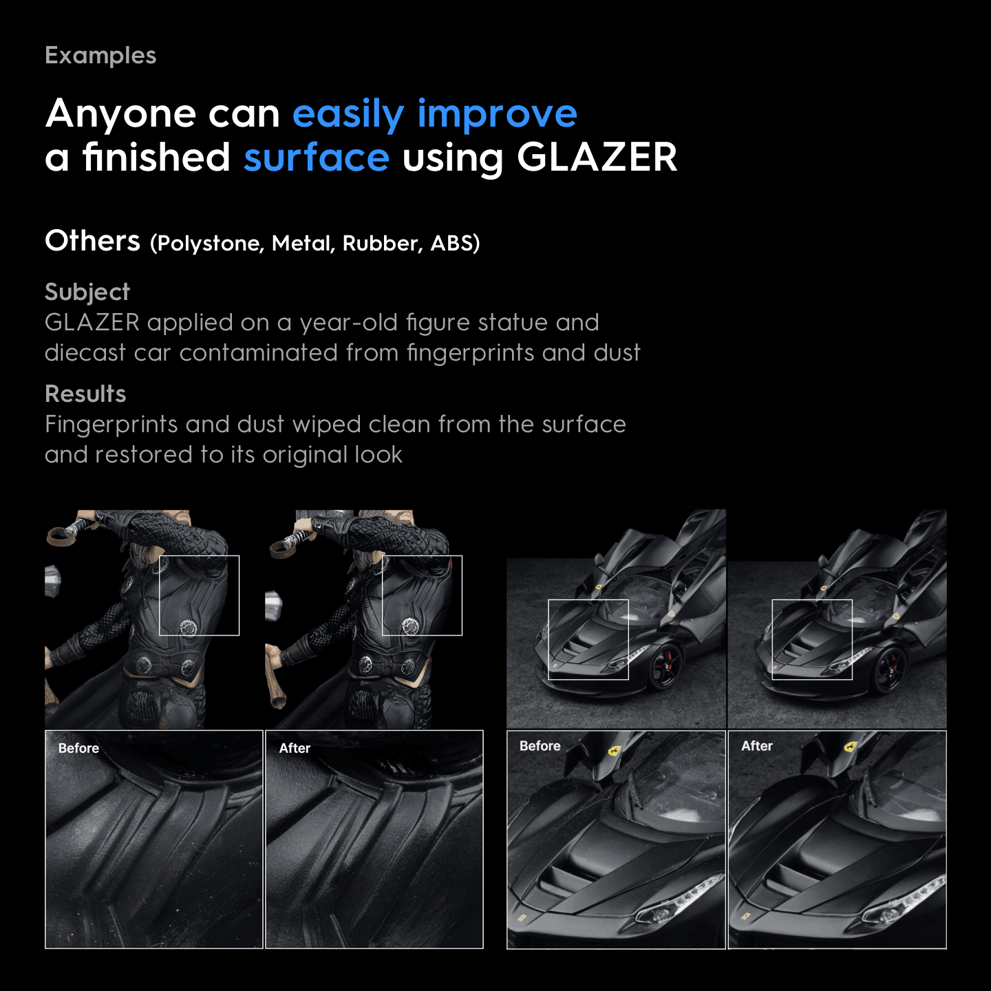 GZ-A60 - Glazer Finishing Solution Bundle - Show Me What You Bot