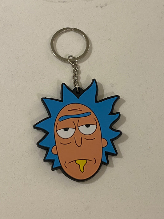 Rick & Morty Key Chain - Uncle Rick - Show Me What You Bot