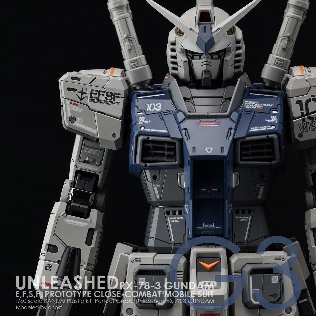 CD-P19-G3 - PG 1/60 RX-78-2 G3 Unleashed Water Decal [2021] [G-REWORK] - Show Me What You Bot