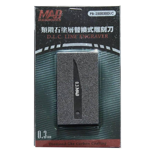 Madworks - DLC50030 - (Diamond Like Coated) 0.3mm Chisel [Madworks] - Show Me What You Bot