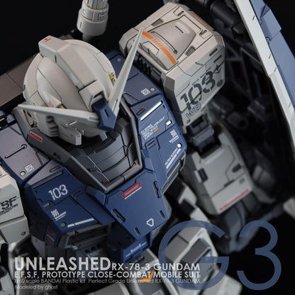 CD-P19-G3 - PG 1/60 RX-78-2 G3 Unleashed Water Decal [2021] [G-REWORK] - Show Me What You Bot