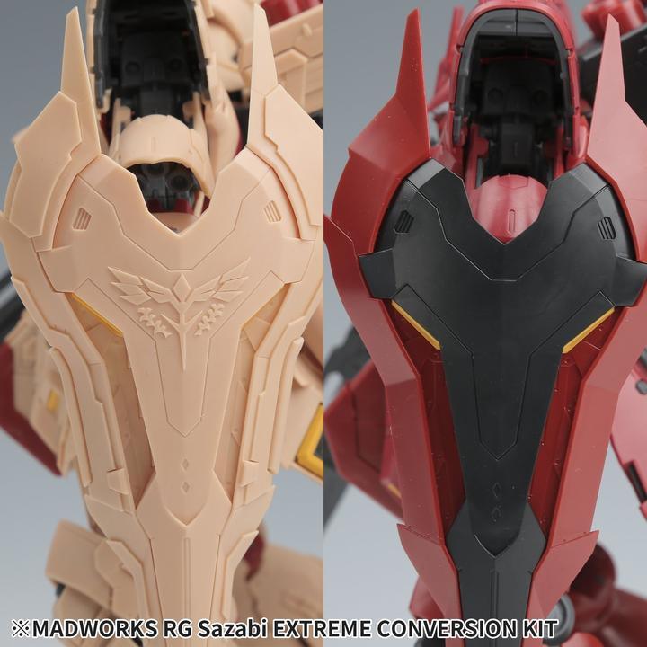 GK05-SAZABI - RG 1/144 Sazabi GK Conversion Kit [Madworks] - Show Me What You Bot