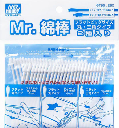 GT96 - Mr Cotton Swab - Flat / Triangle Type - Show Me What You Bot