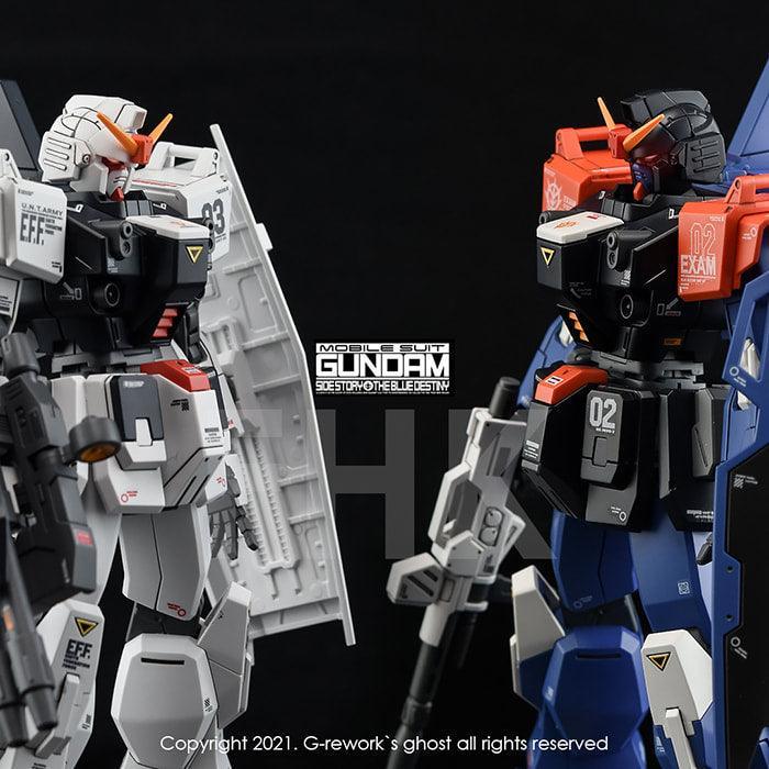 CD-H209 - HG 1/144 RX-79 Blue Destiny Unit 3 Water Decal [G-REWORK] - Show Me What You Bot