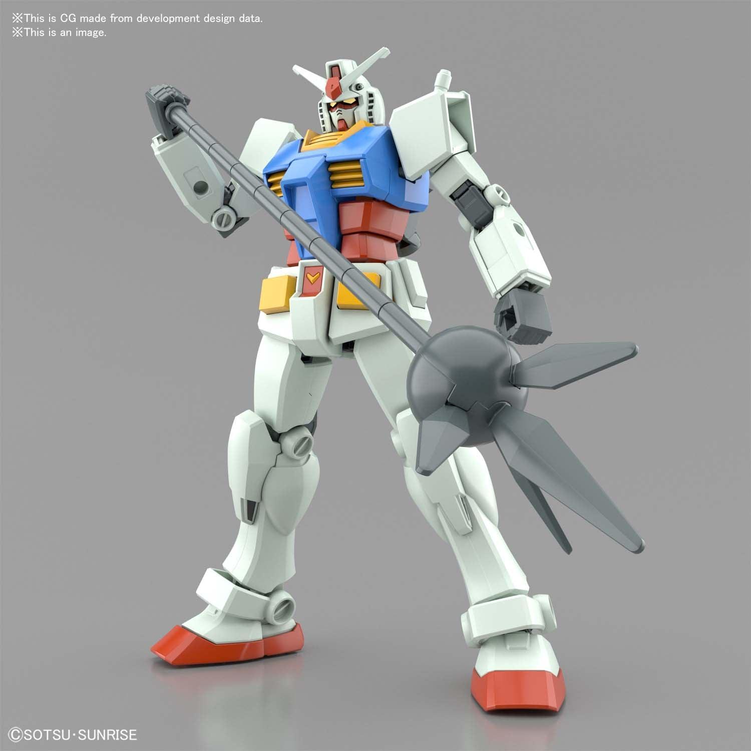 Entry Grade - RX-78-2 Gundam (Full Weapon Set) [2021] - Show Me What You Bot