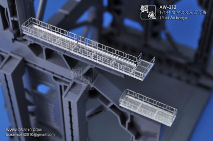 AW-212 1/144 Photo Etch Air Bridge Detail Up Parts [Madworks] - Show Me What You Bot