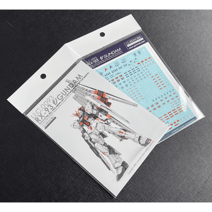 CD-RG32 - RG 1/144 RX-93 V-Gundam Water Decal (2 Versions) [G-REWORK] - Show Me What You Bot
