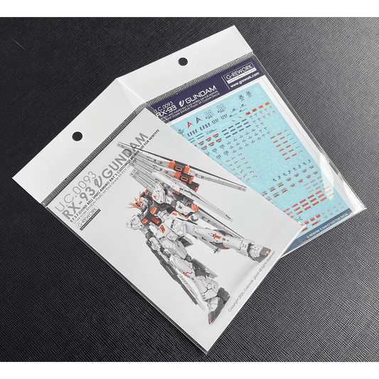 CD-RG32 - RG 1/144 RX-93 V-Gundam Water Decal (2 Versions) [G-REWORK] - Show Me What You Bot