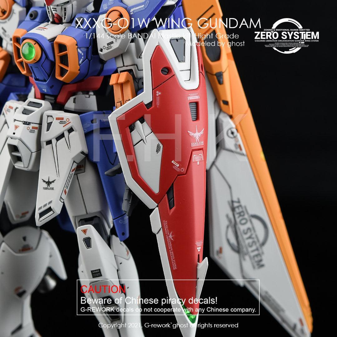 CD-RG35 - RG 1/144 Wing Gundam TV Ver. Water Decal [G-REWORK] - Show Me What You Bot