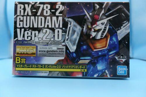 PRIZE B - Ichiban Kuji 40th Anniversary MG 1/100 RX-78-2 Gundam Ver2.0 Partial Clear Standard [2021] - Show Me What You Bot