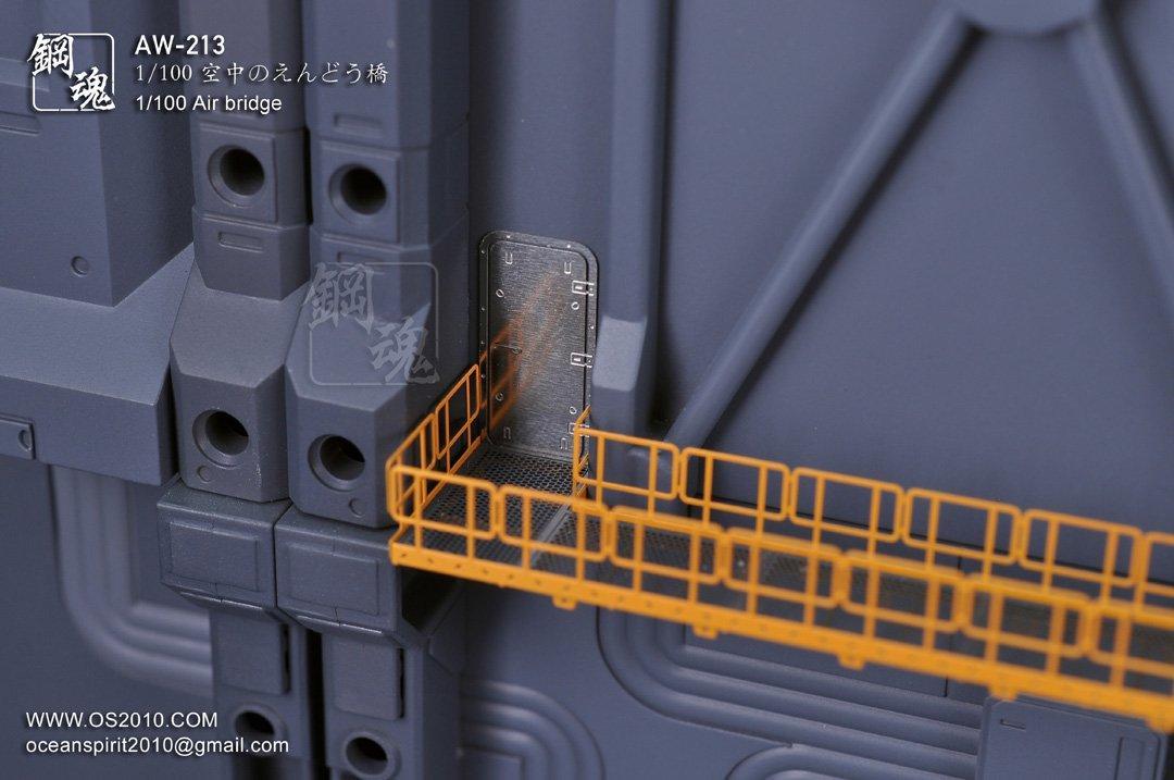 AW-213 - 1/100 Photo-Etch Air Bridge Detail Up Parts [Madworks] - Show Me What You Bot