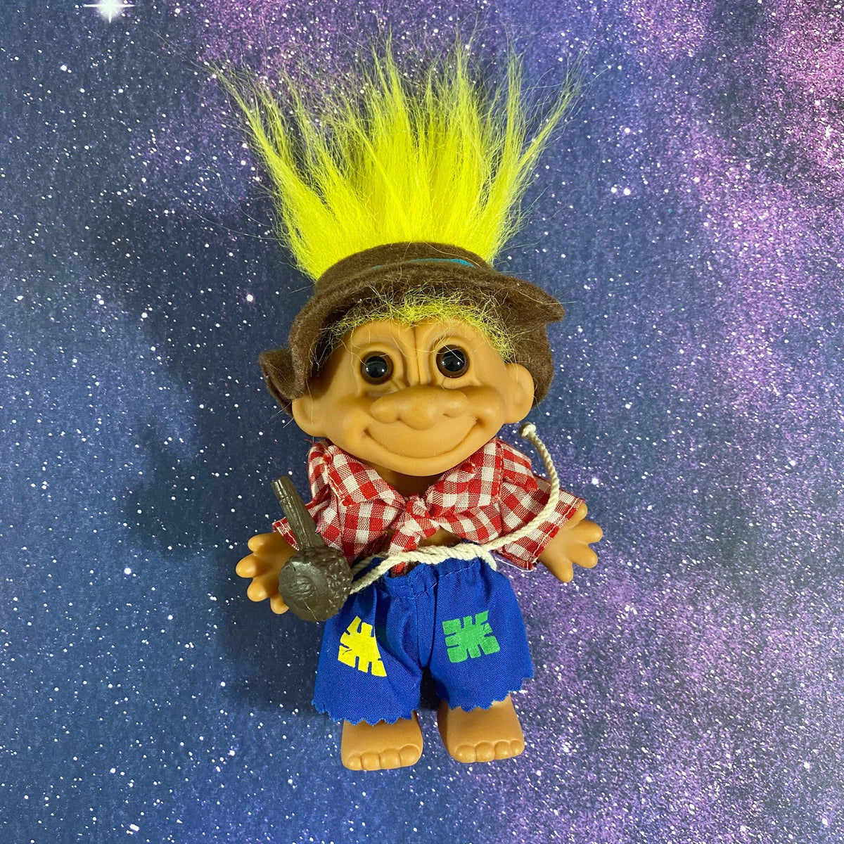Scarecrow Troll Doll | 1990's Vintage Figure - Show Me What You Bot