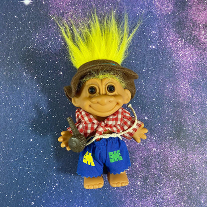 Scarecrow Troll Doll | 1990's Vintage Figure - Show Me What You Bot