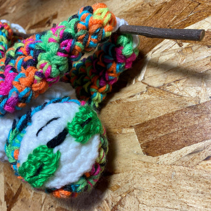 Technicolour Dream Sloth - Hanging Tool Caddy - Show Me What You Bot
