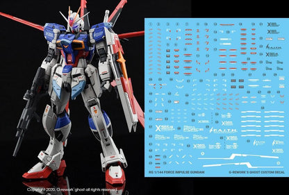 RG 1/144 Force Impulse Water Decal [G-REWORK]