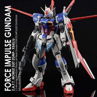 RG 1/144 Force Impulse Water Decal [G-REWORK]