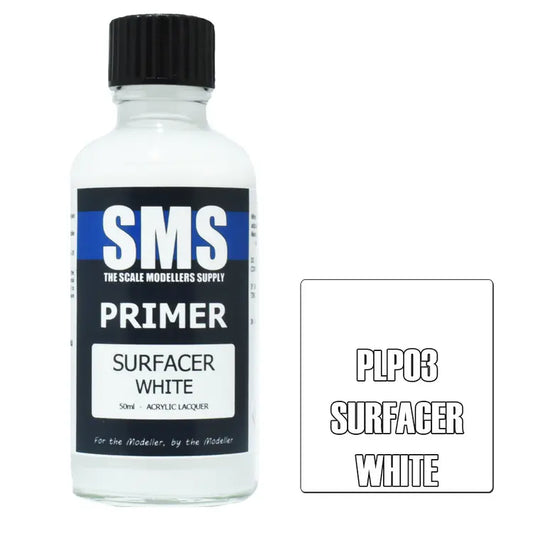 The Scale Modellers Supply - Primer Surfacer White 50ml